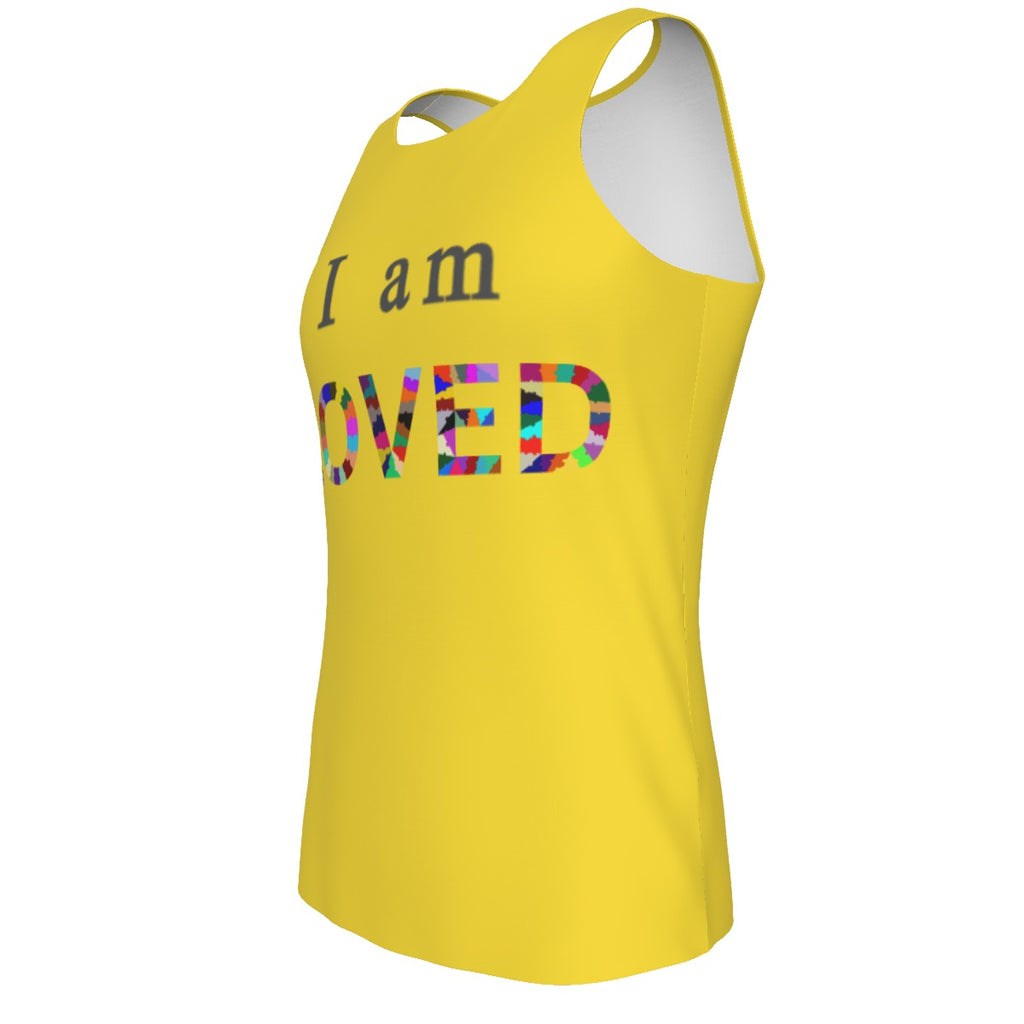 Autism - Loved - Men's tank top - yellow