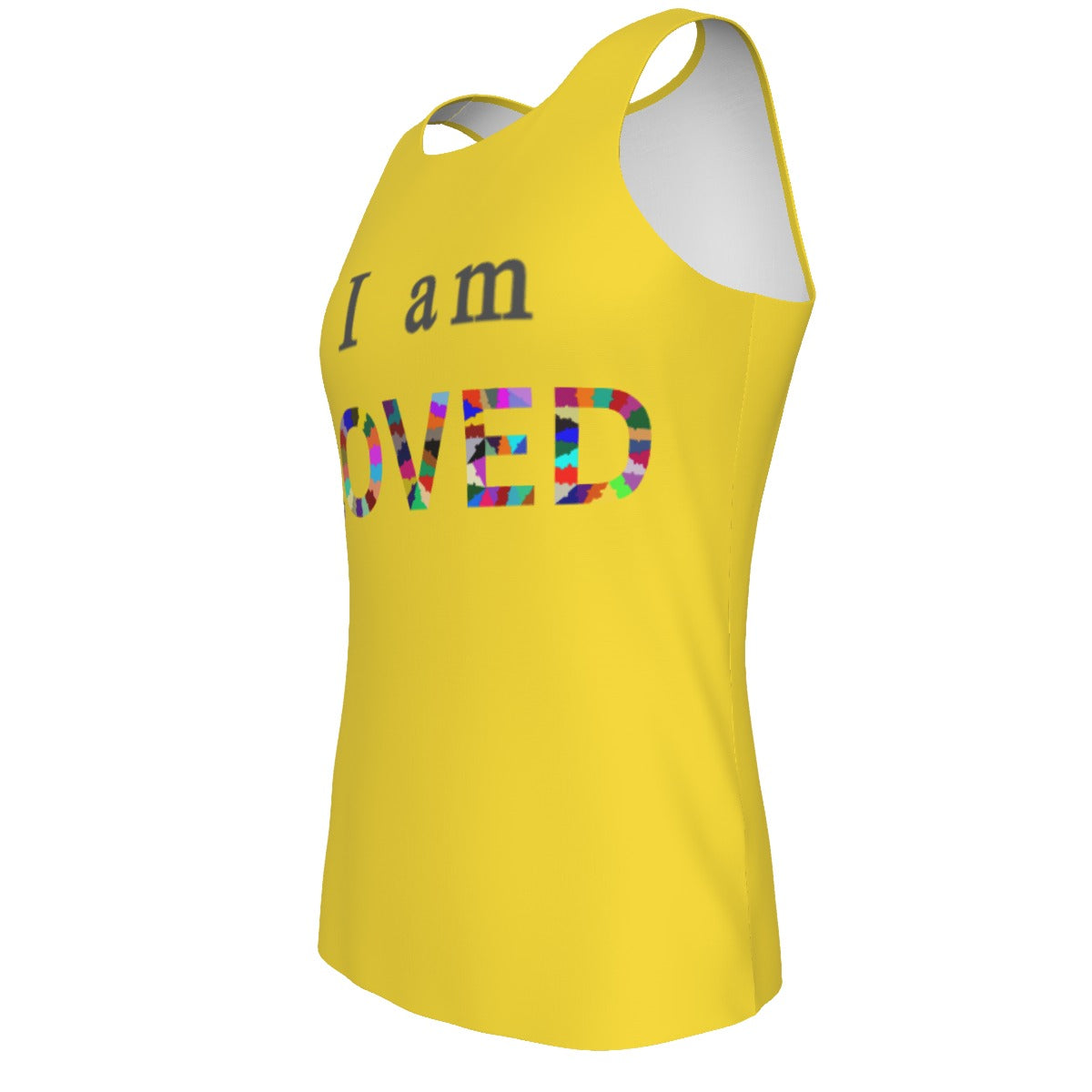 Autism - Loved - Men's tank top - yellow