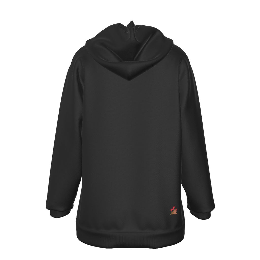 Hoodie - Kya - dog - black