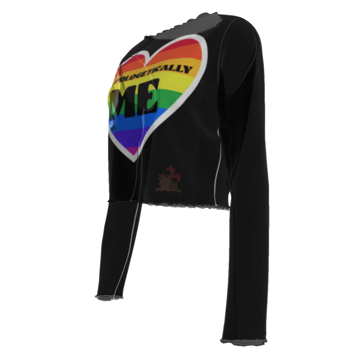 Pride - Rainbow - mesh - black