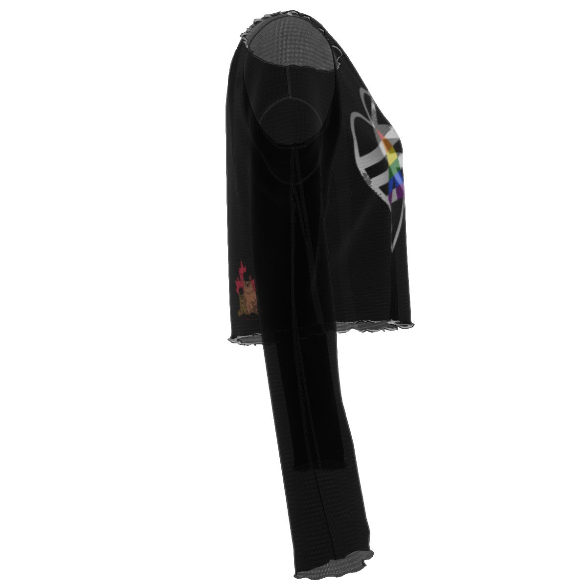 Finna Me - Ally - mesh - black