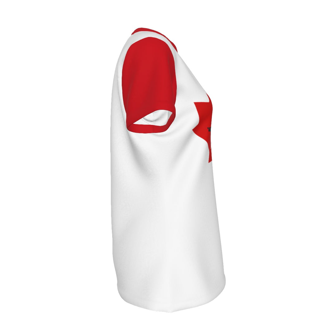 Canadiana - Talk to Me, Moose - white - round neck