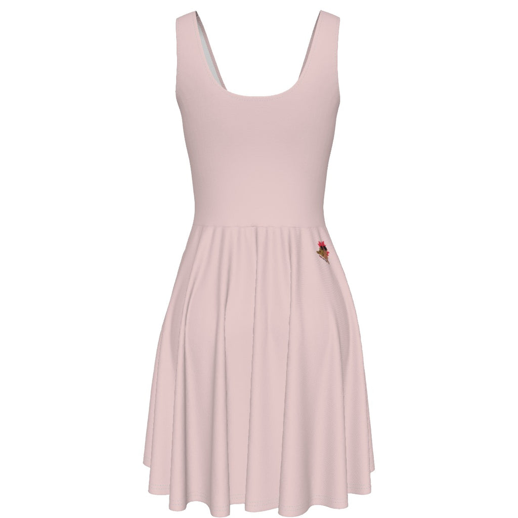 Axolotl - tank vest dress - pink