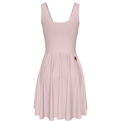 Axolotl - tank vest dress - pink