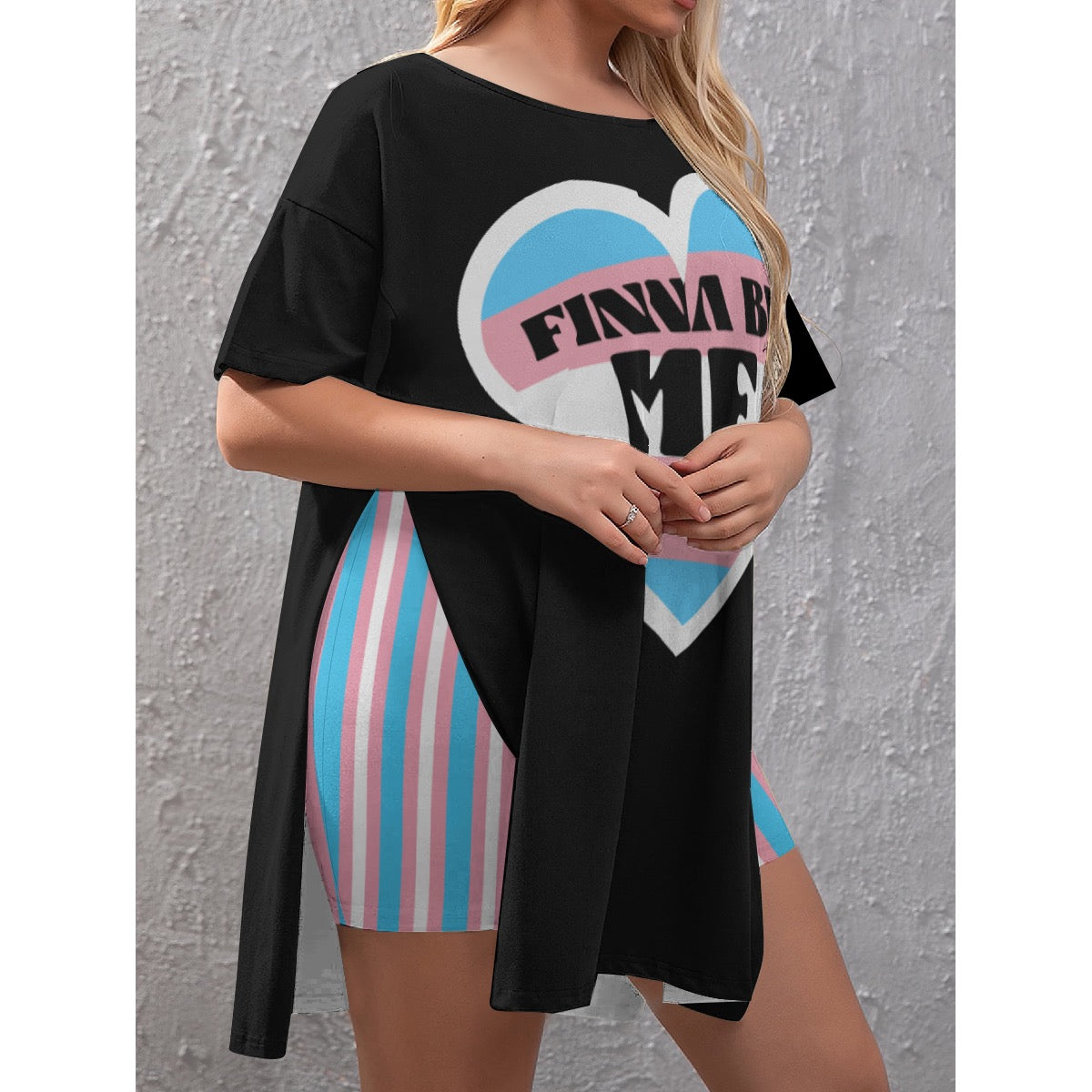 Finna Me - Trans - shortset-black