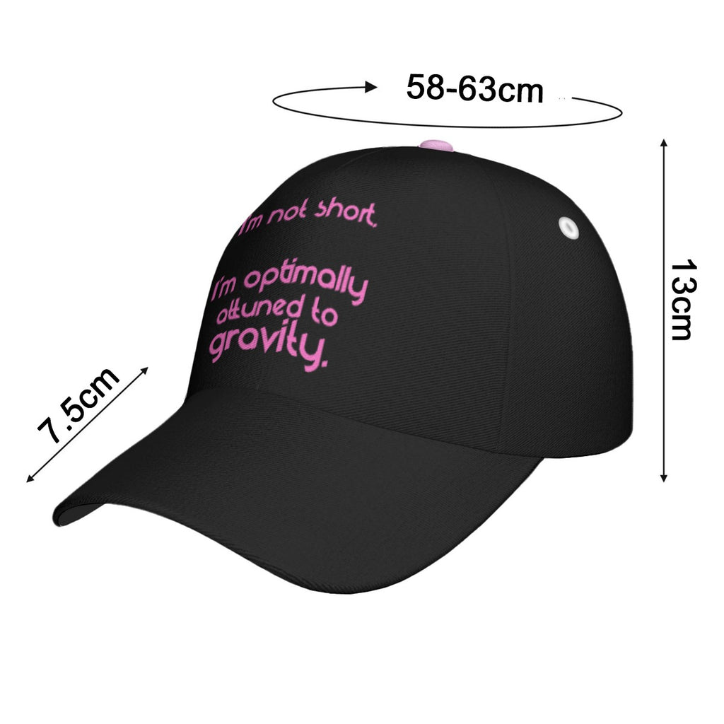 Attuned to Gravity - baseball cap - black