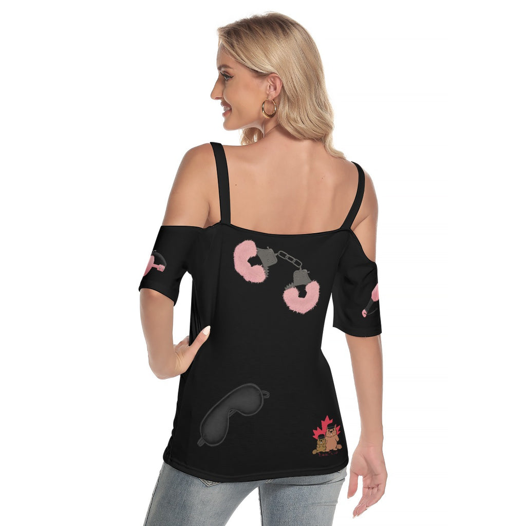 Naughty BD - black - cold shoulder