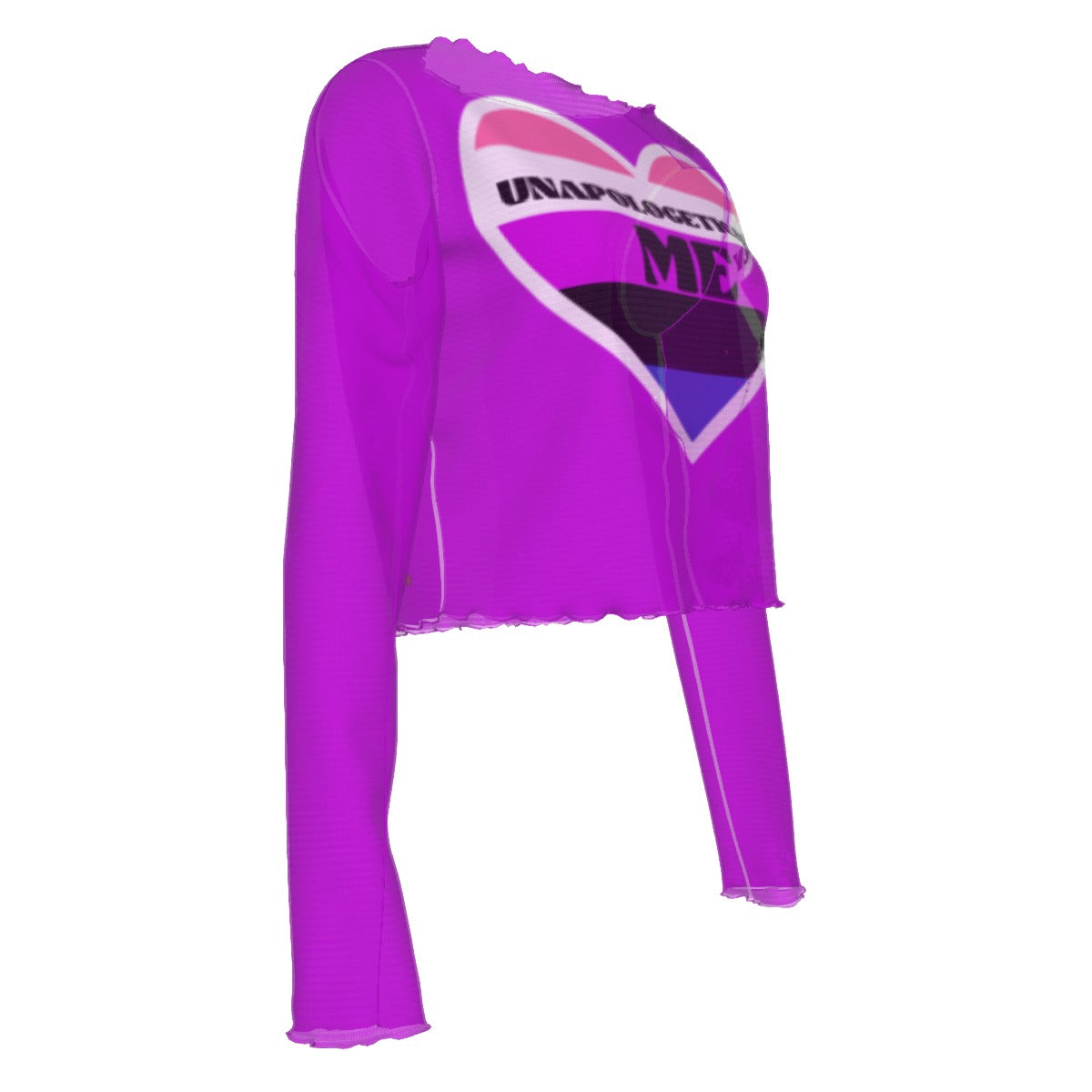 Pride - Gender Fluid - mesh - purple