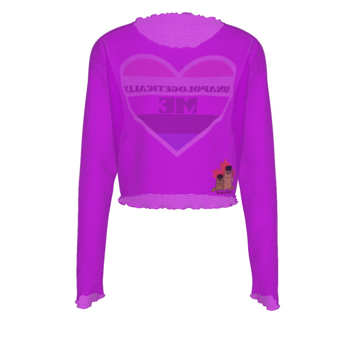 Pride - Gender Fluid - mesh - purple