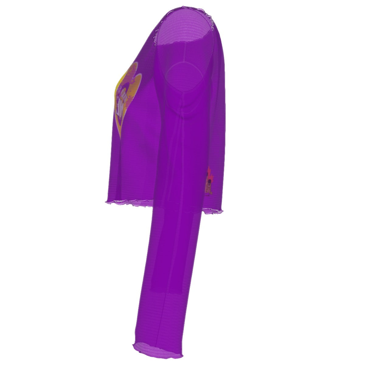 Finna Me - Intersex - mesh crop - purple