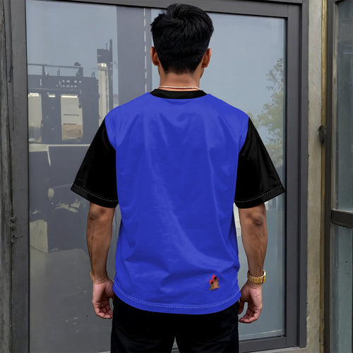 All-Over Print Unisex Drop-shoulder T-shirt|180GSM