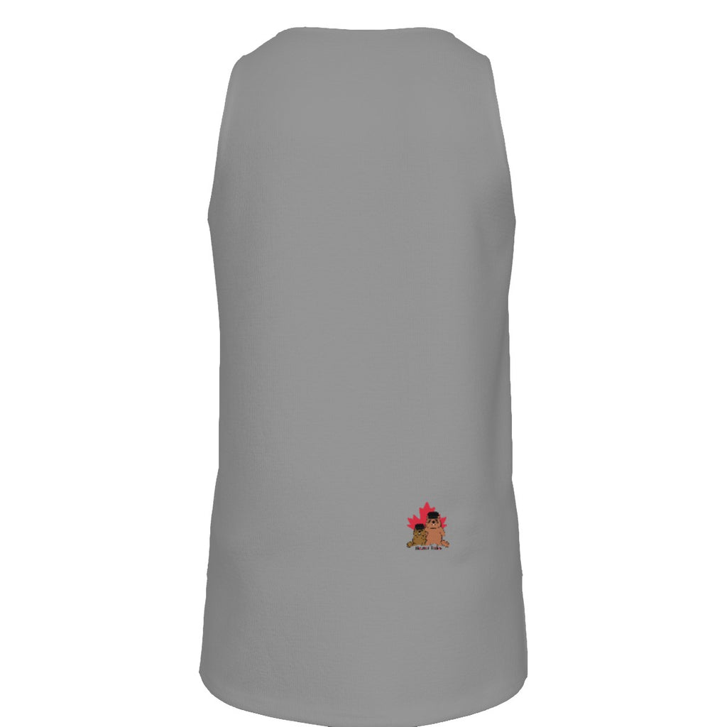 Jeffy Cat - Men's Long Tank - grey