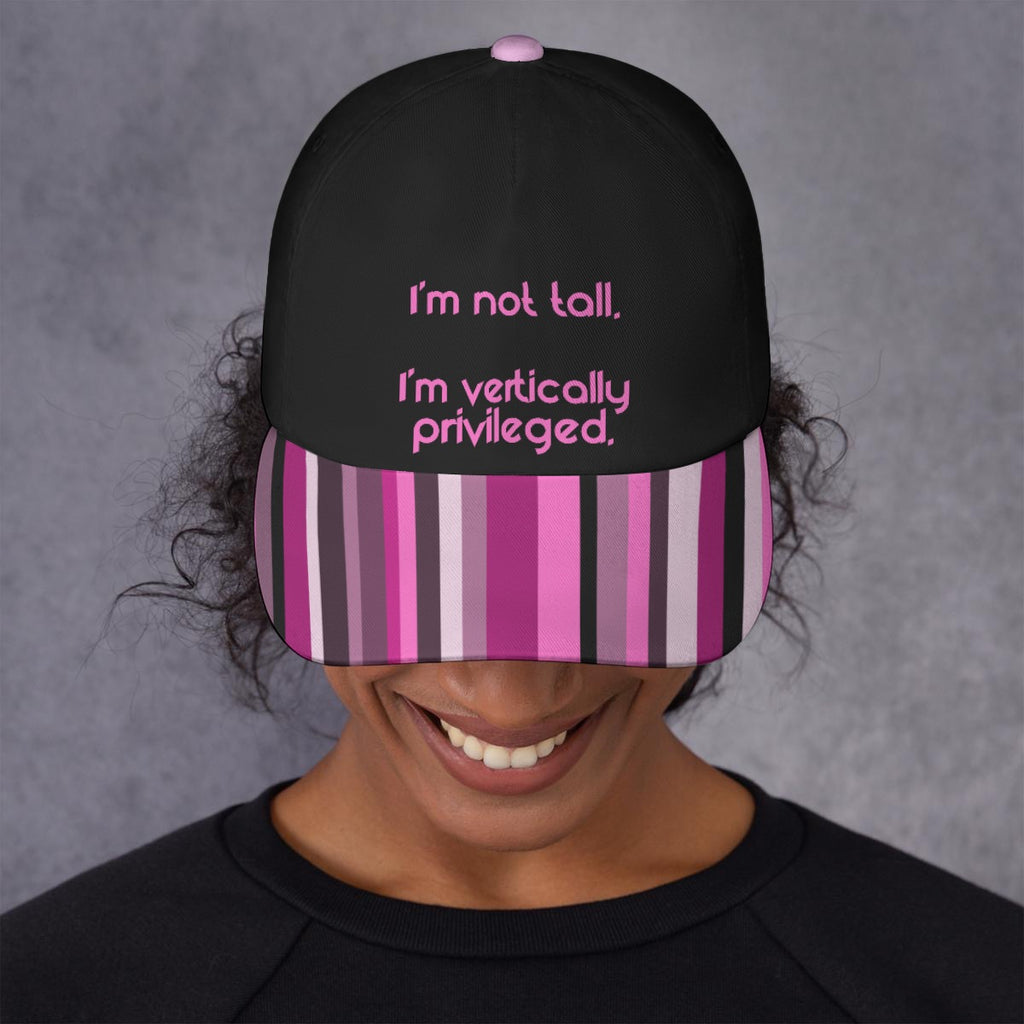Vertically Privileged - baseball cap - striped