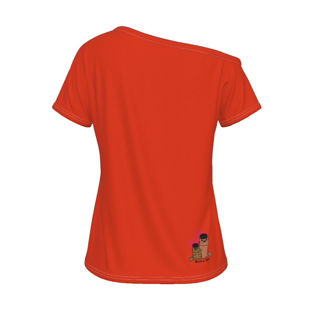 Hot - Perimenopause/Menopause - off shoulder - orange