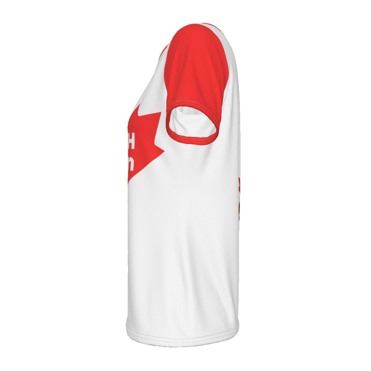 Canadian-Grade EH - off shoulder - white/red