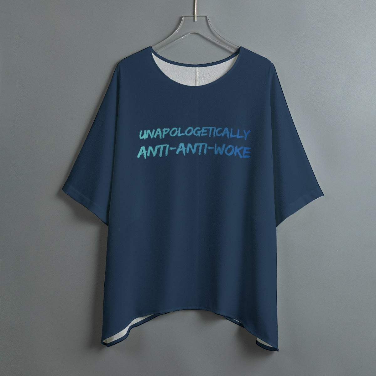 Anti Anti-Woke - Bat Sleeve - Teal