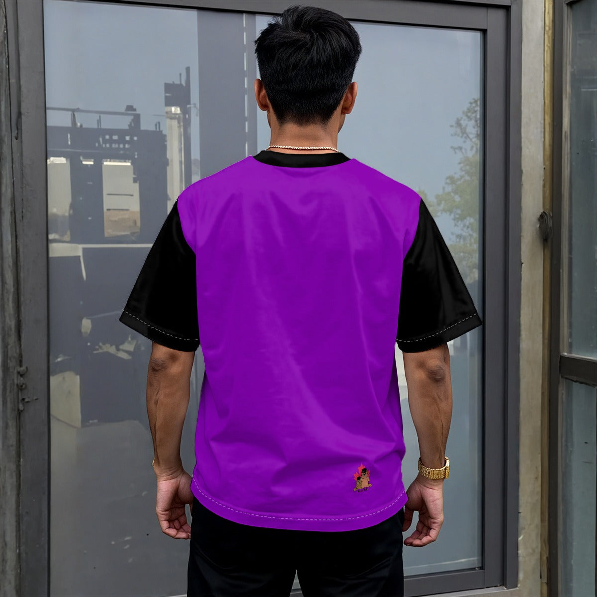 Finna Me - Intersex - Unisex drop shoulder tee - purple
