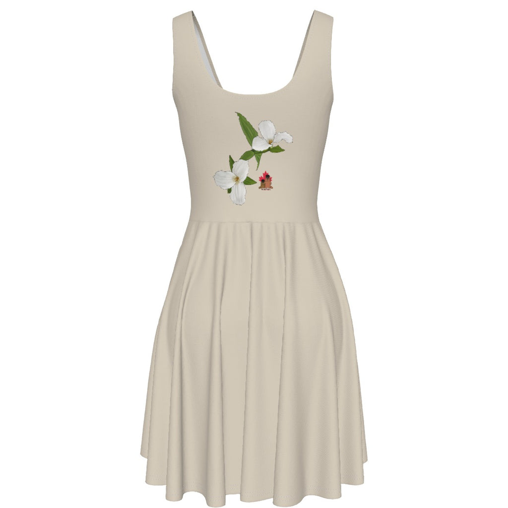 Trash Princess - tank vest dress - tan