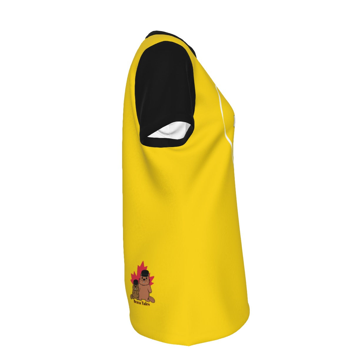 Finna Me - Intersex - round neck tee - yellow