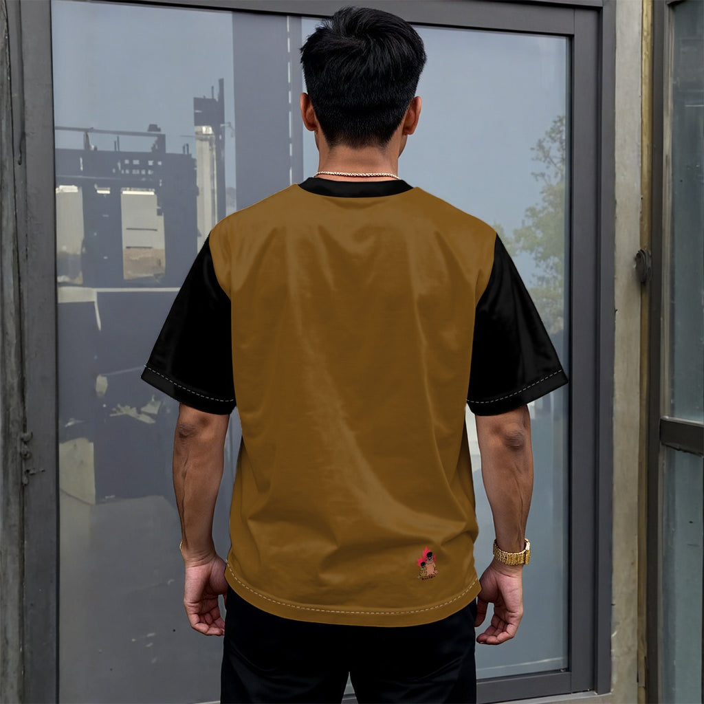 Finna Me - POC Pride - Unisex drop shoulder tee - brown