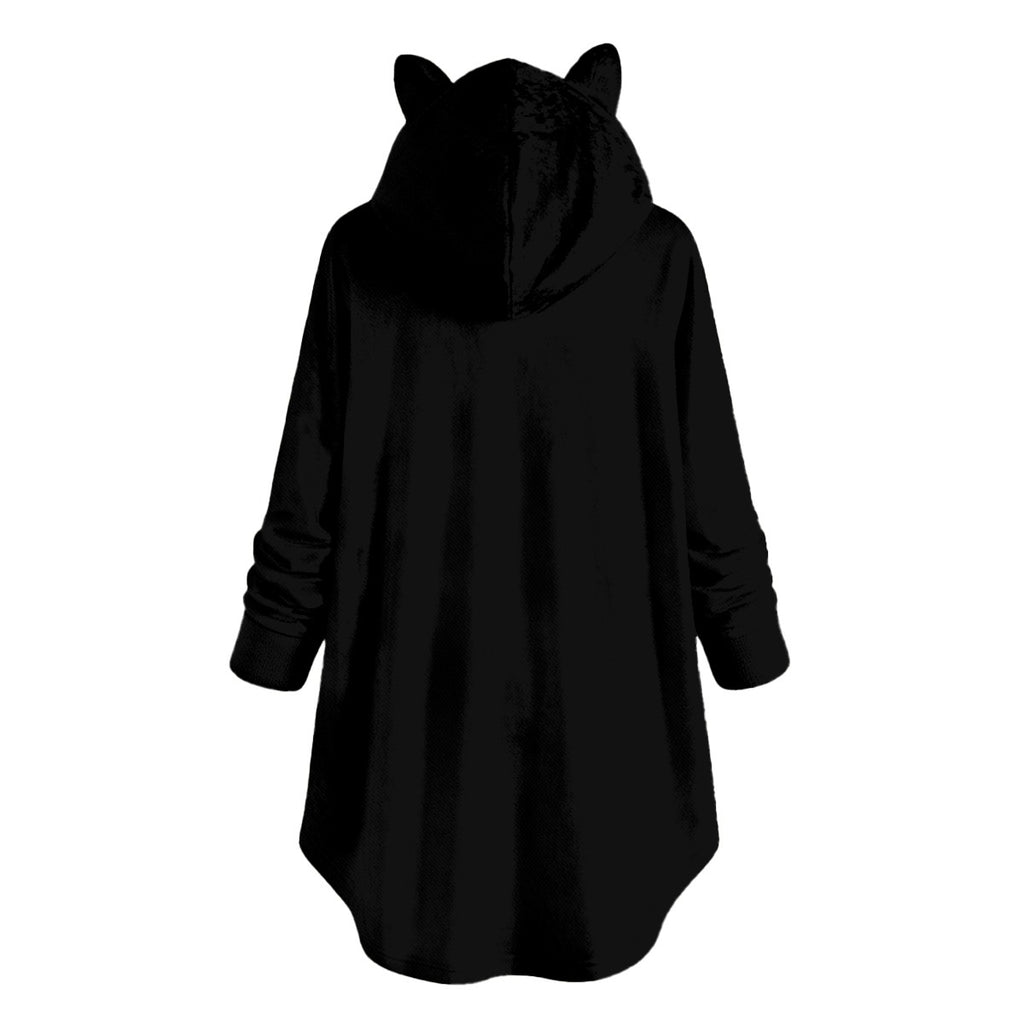 Majick - Cat Hoodie - tuxedo