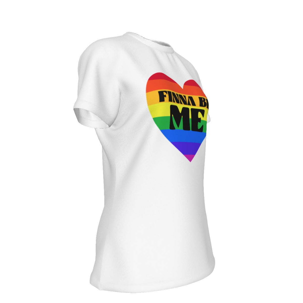 Me (rainbow) - white - women's T