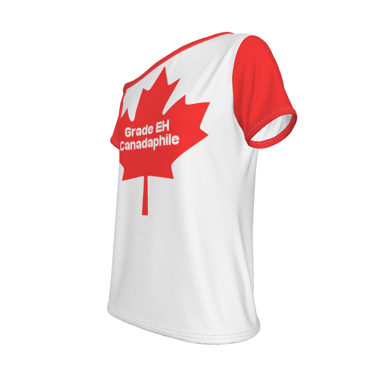 Canadian - Grade EH - off shoulder - white/red