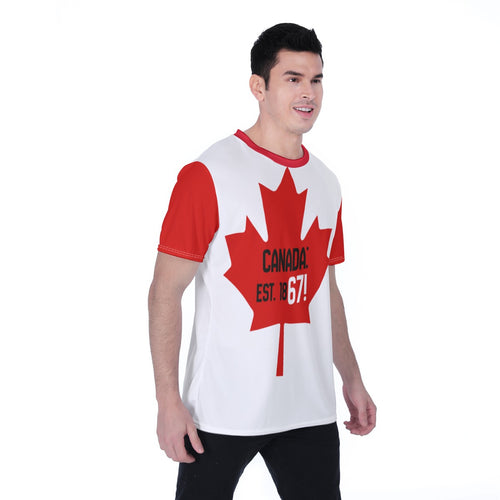 Canada est 1867 - teen/men T shirt