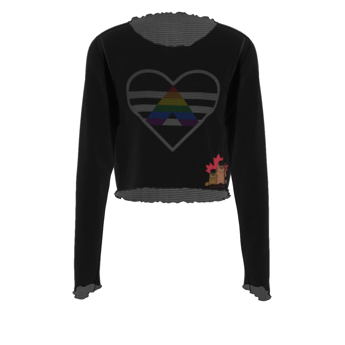 Finna Me - Ally - mesh - black