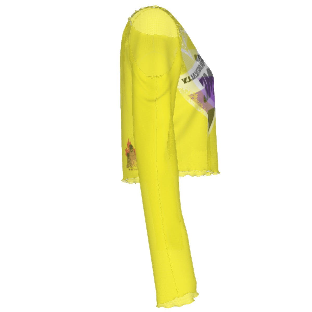 Pride - Non Binary - mesh - yellow