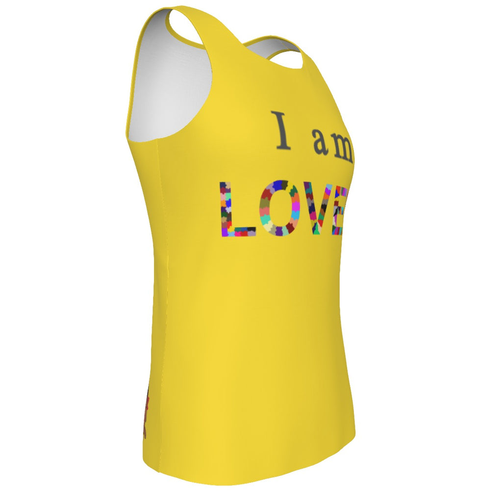 Autism - Loved - Men's tank top - yellow