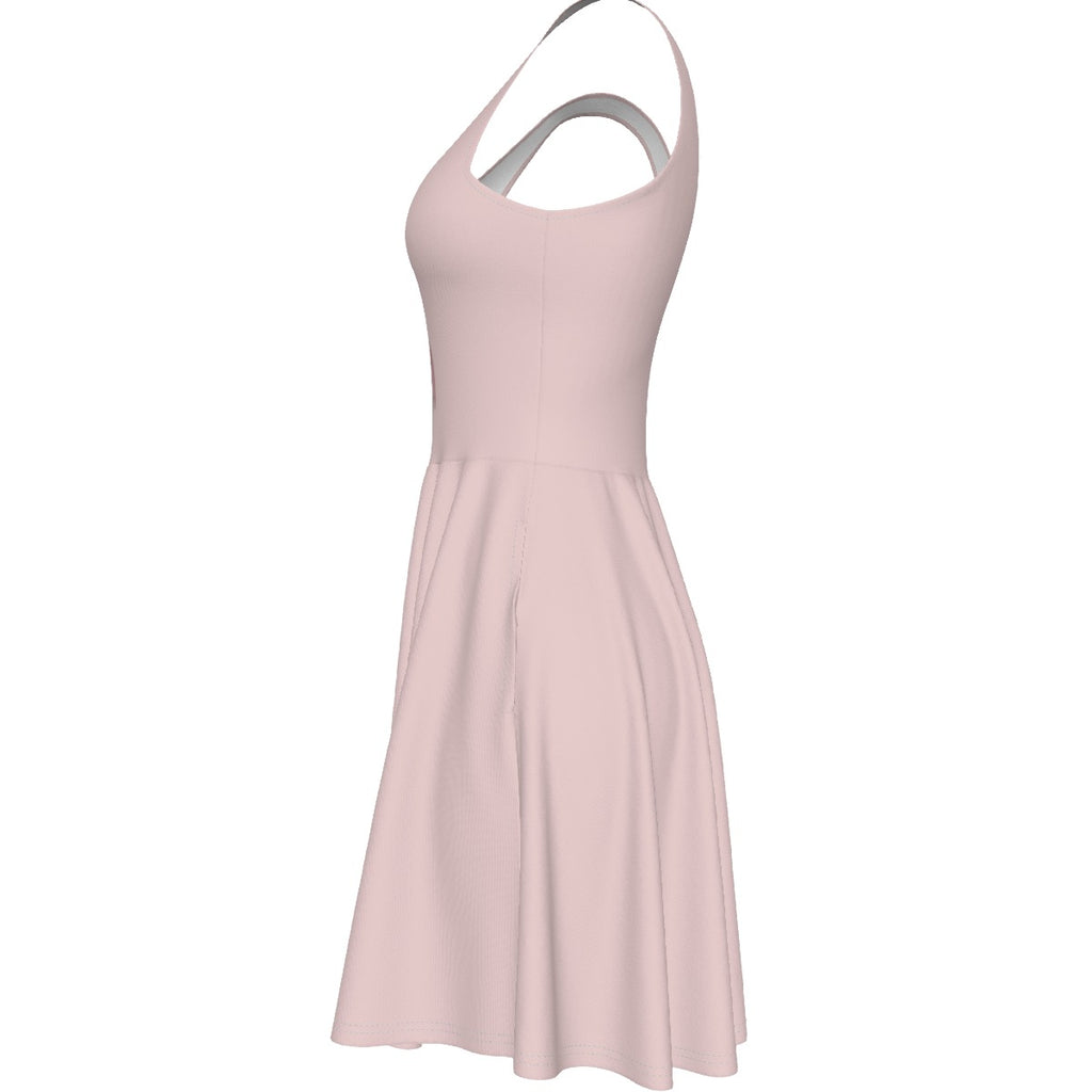 Axolotl - tank vest dress - pink