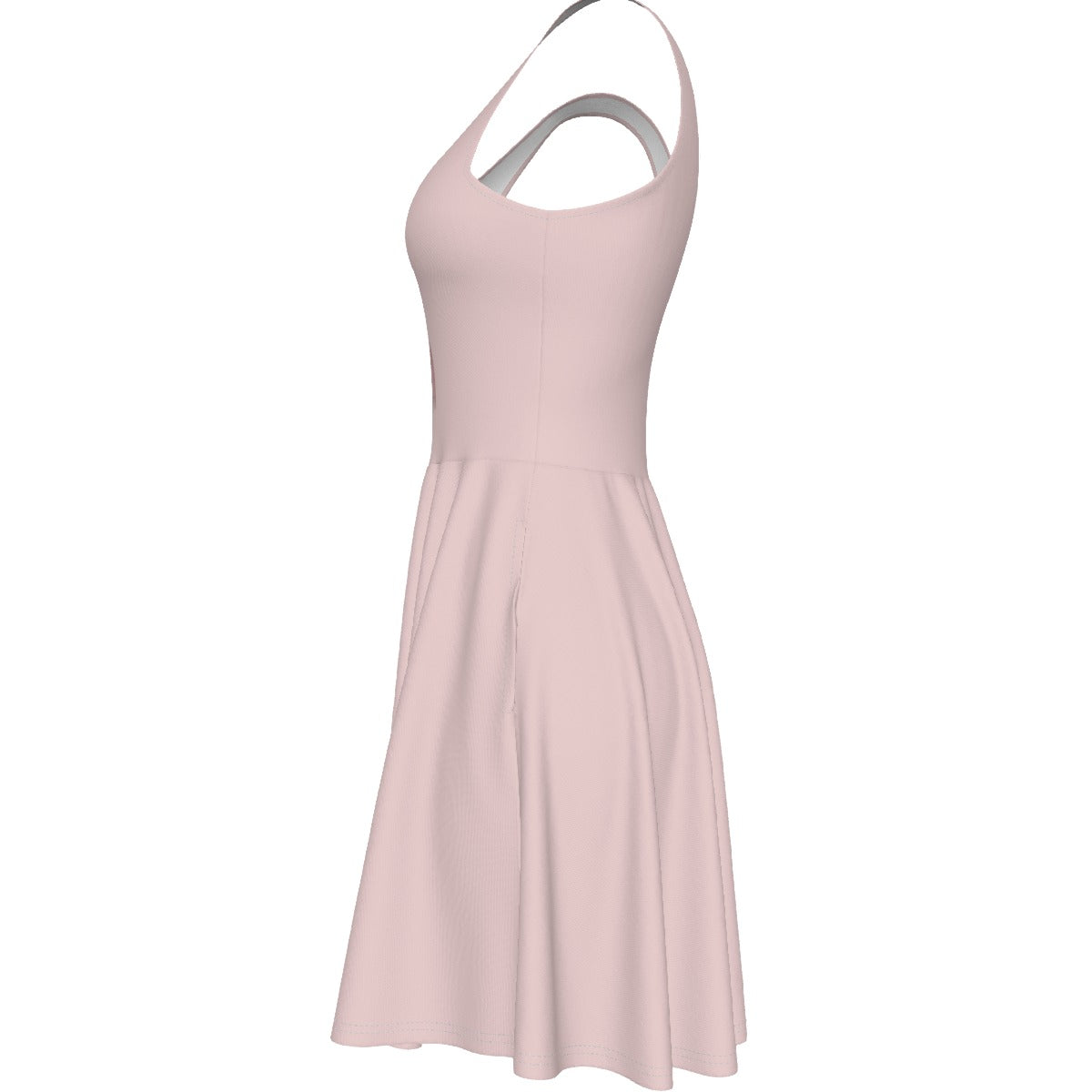 Axolotl - tank vest dress - pink