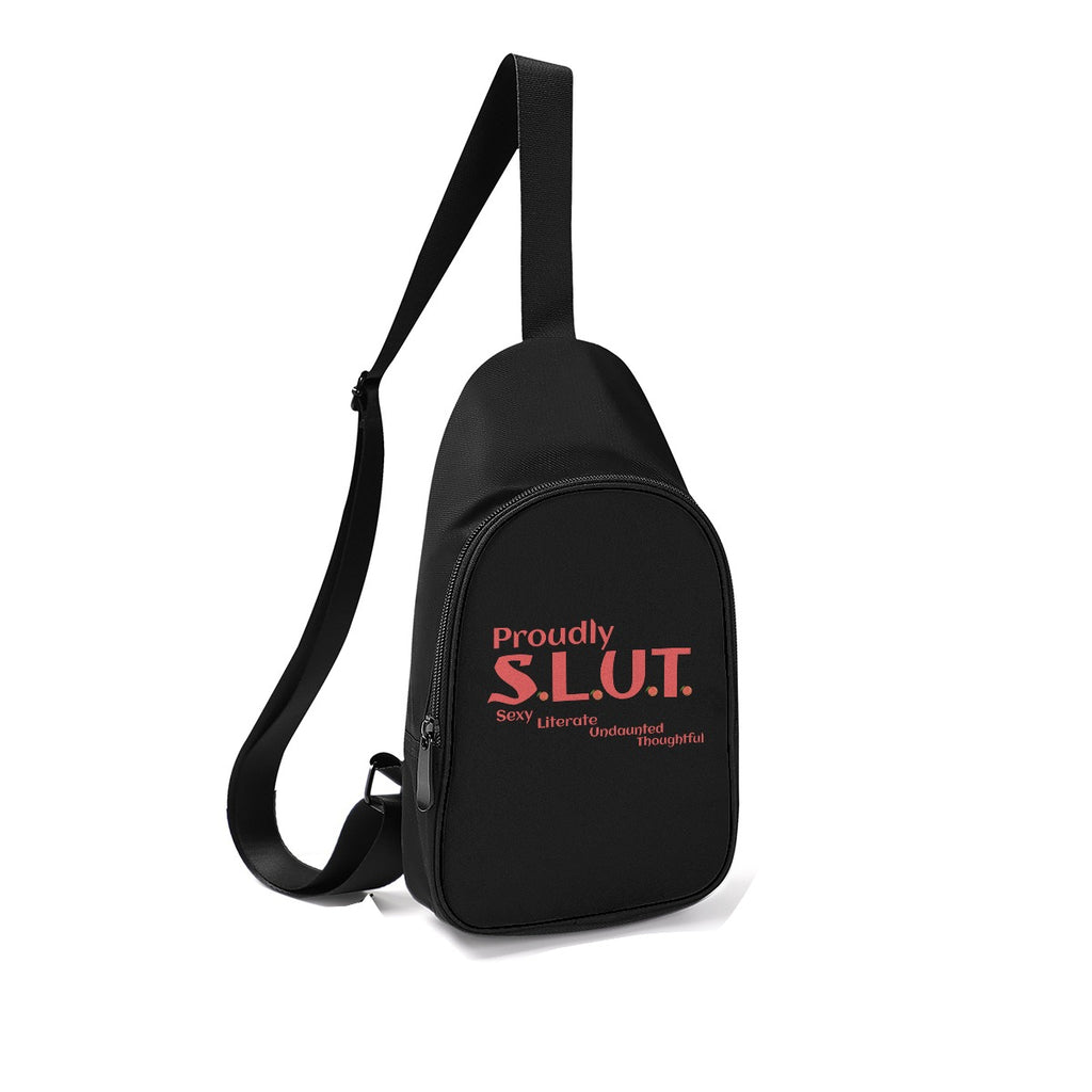 S.L.U.T. - chest bag - black