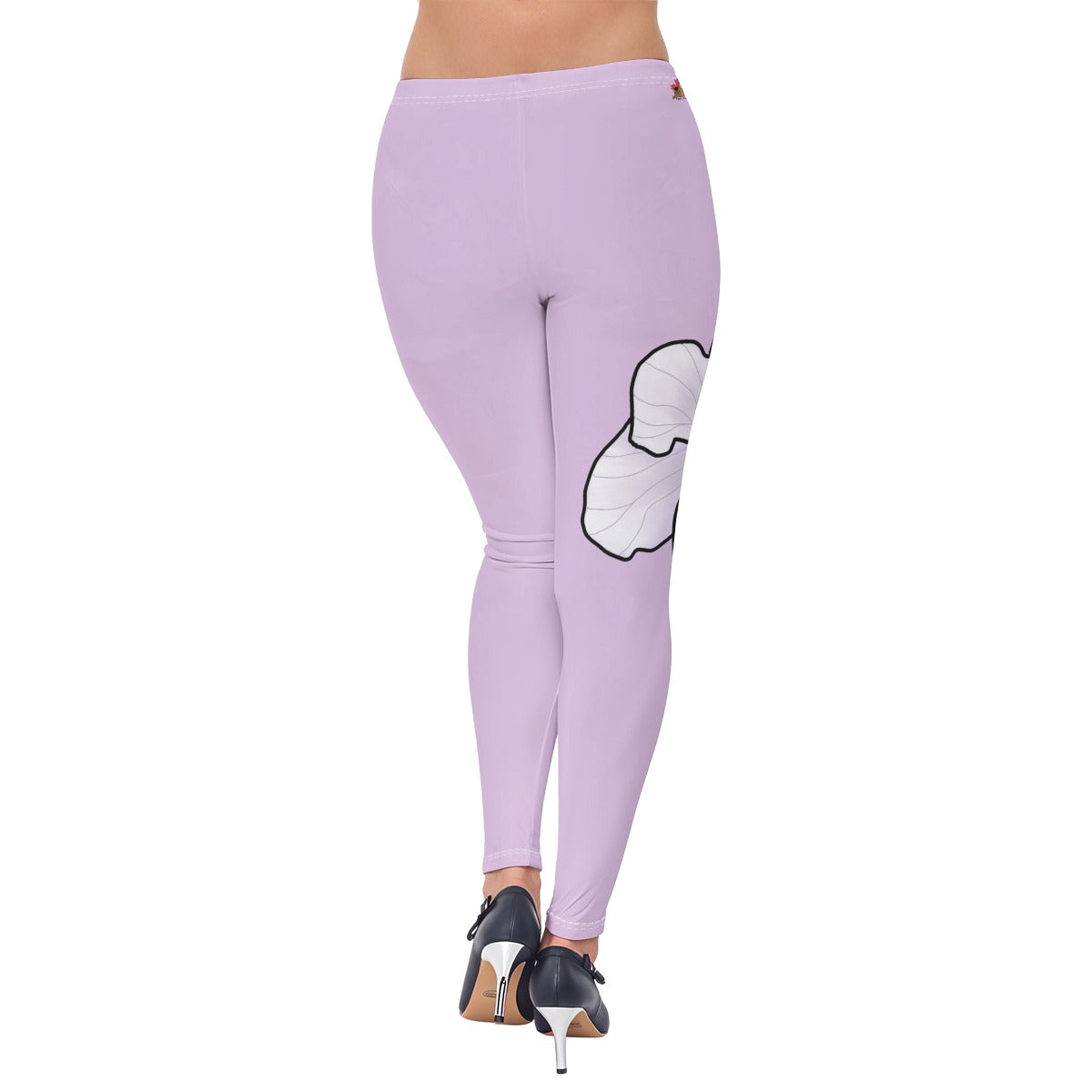 Nova Scotia Mayflower - leggings - light lilac