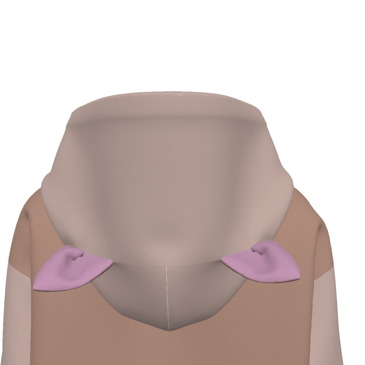 Cat Hoodie - Potato - tan