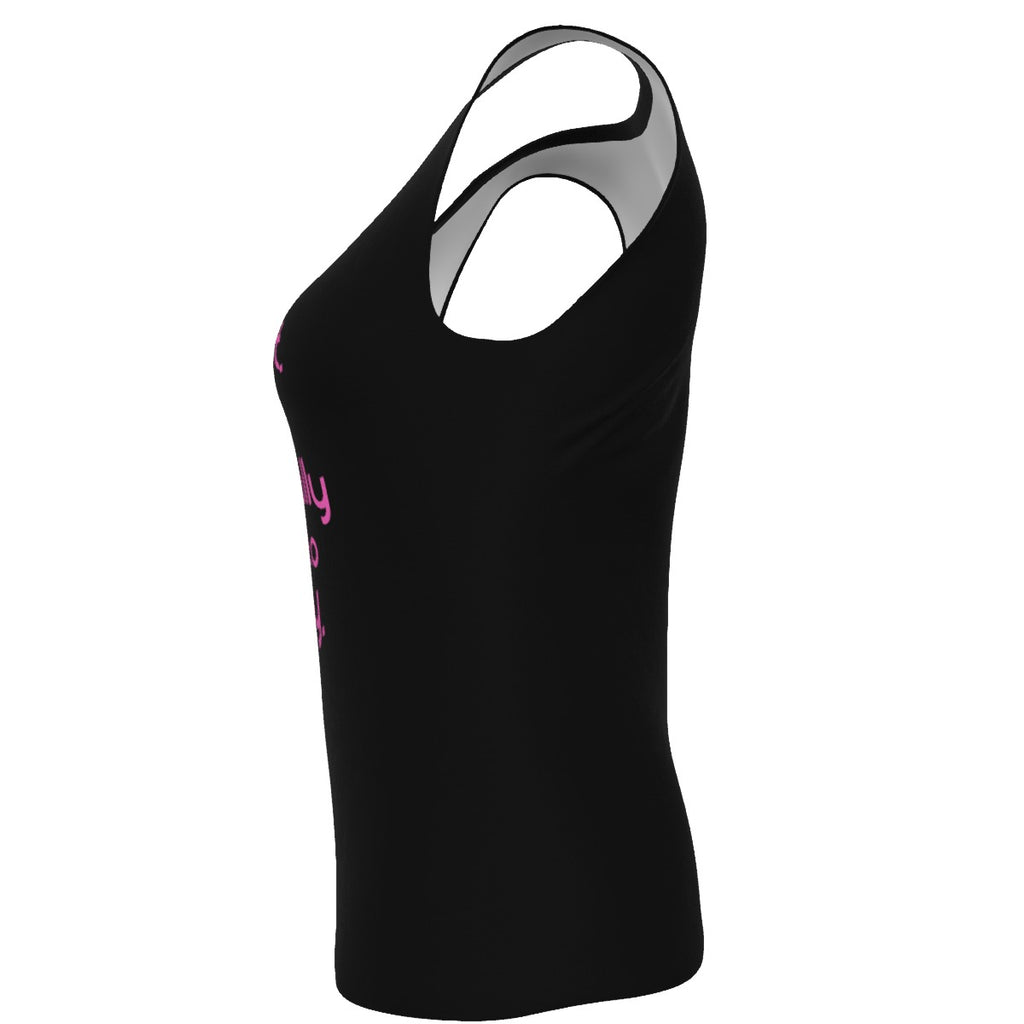 Attuned to Gravity - Utank - black with pink
