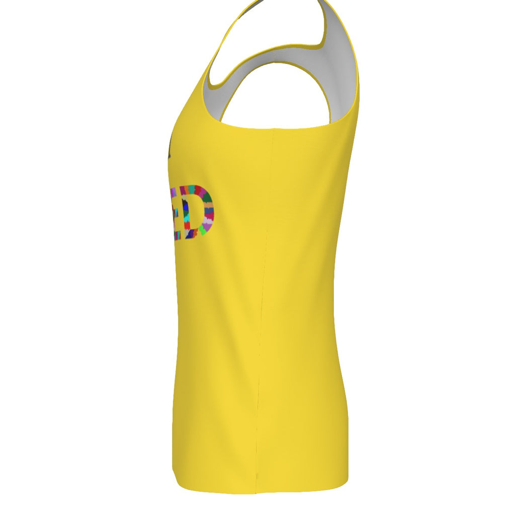 Autism - Loved - Men's tank top - yellow