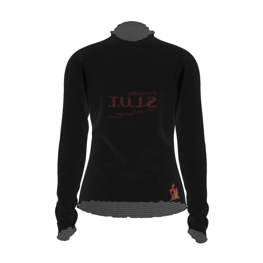 S.L.U.T. - mesh - black