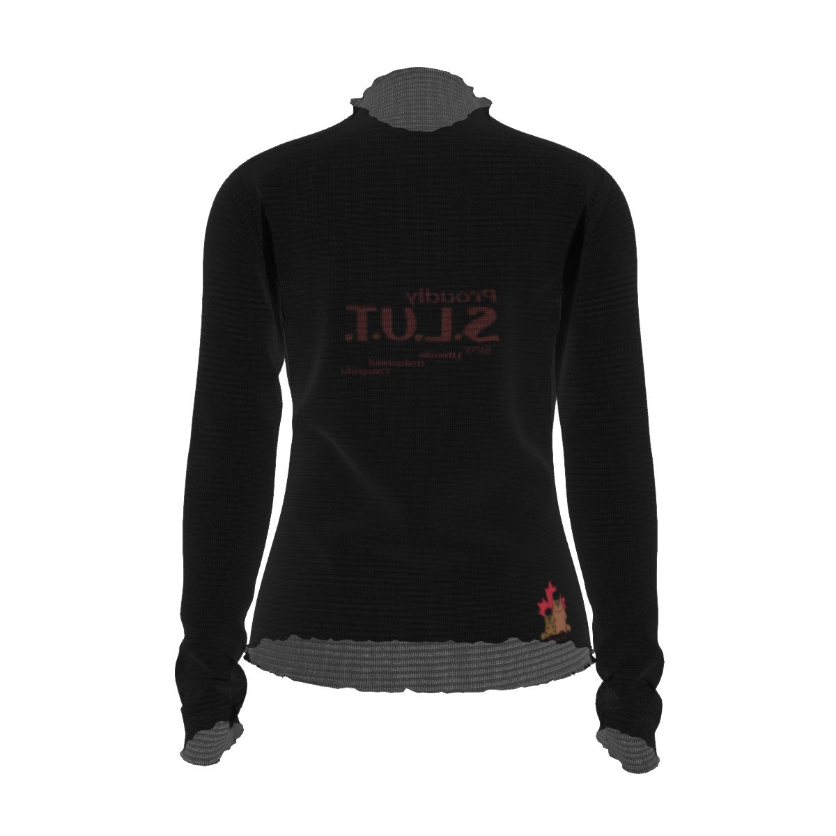 S.L.U.T. - mesh - black