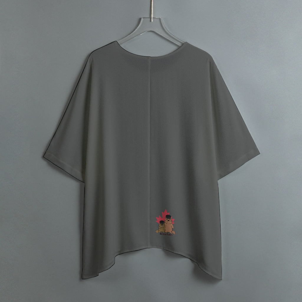 Existential Dread - bat sleeve - grey