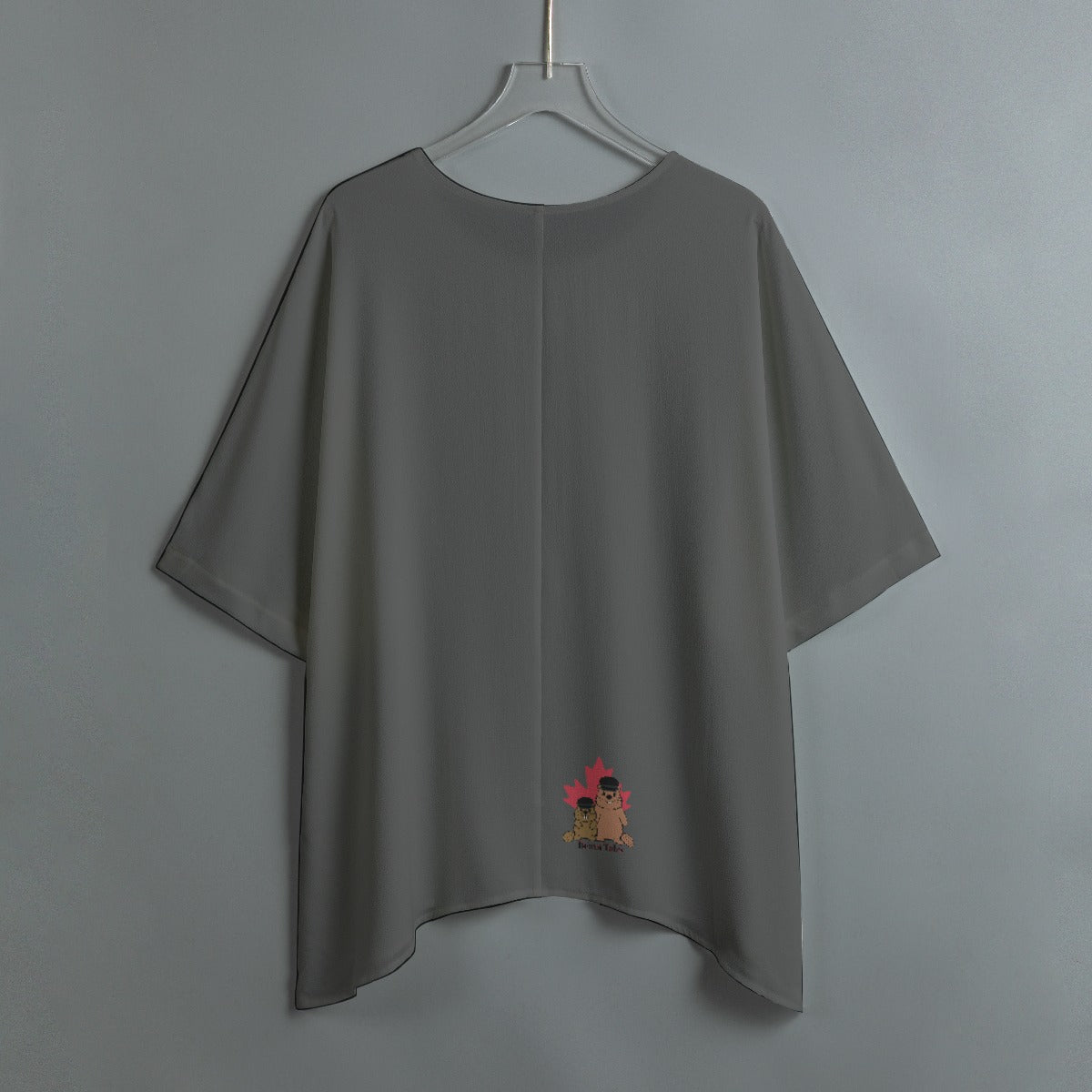 Existential Dread - bat sleeve - grey