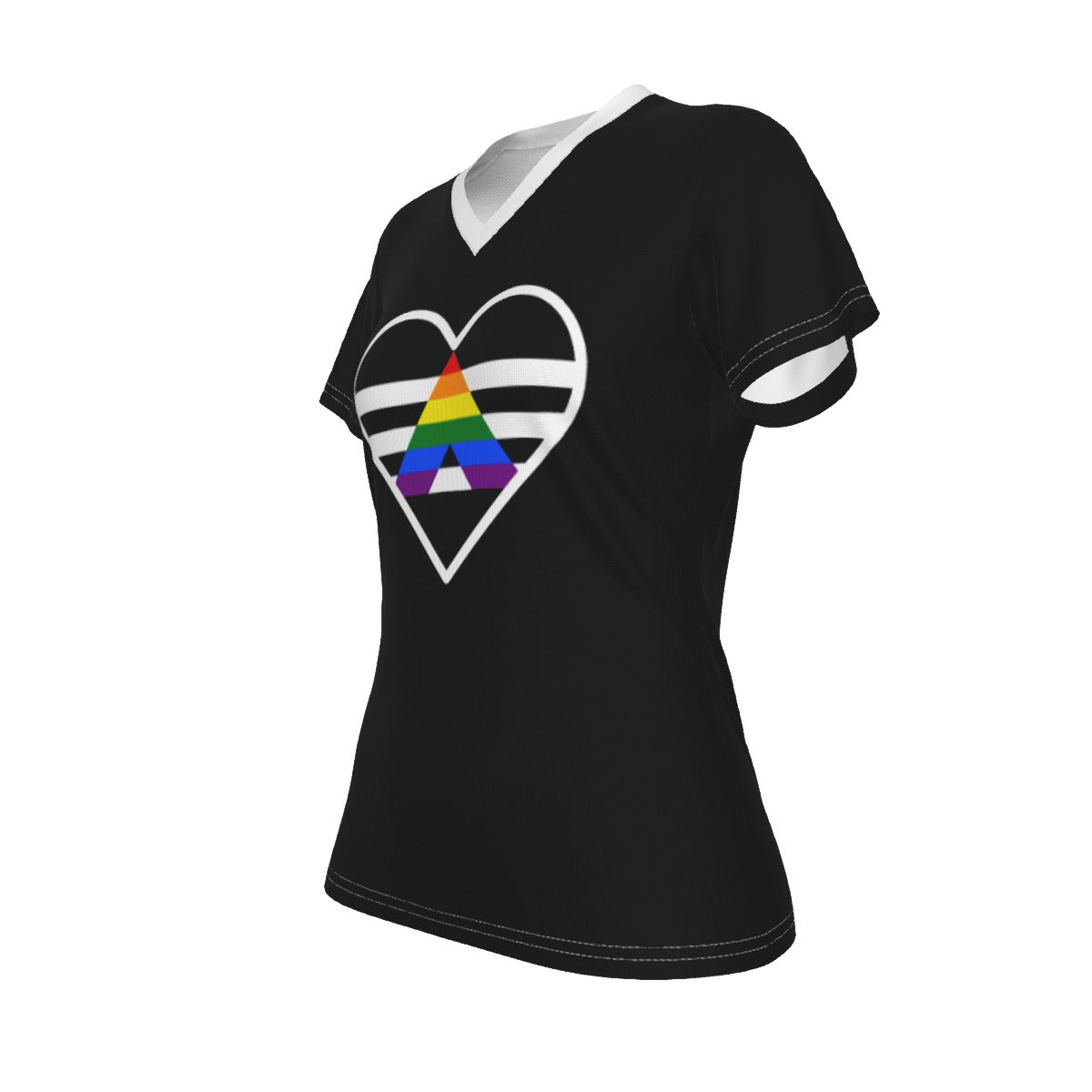 Pride - Ally - v neck tee
