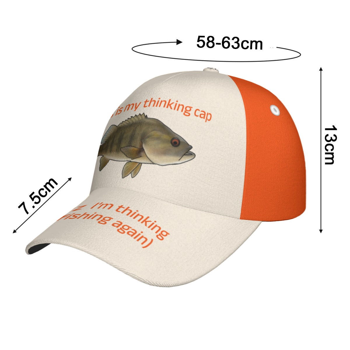 Thinking/Fishing Cap - baseball cap