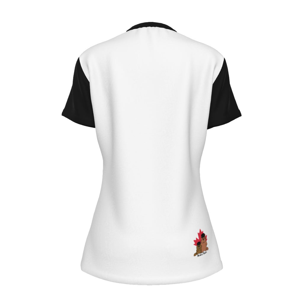Pride - Rainbow - round neck tee - white