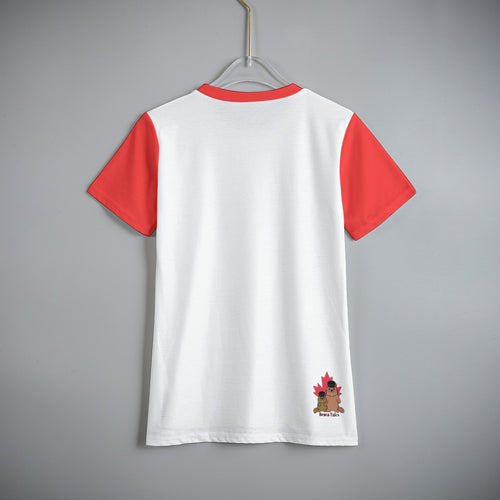 Canadian Born Rabbit - kids' short sleeve