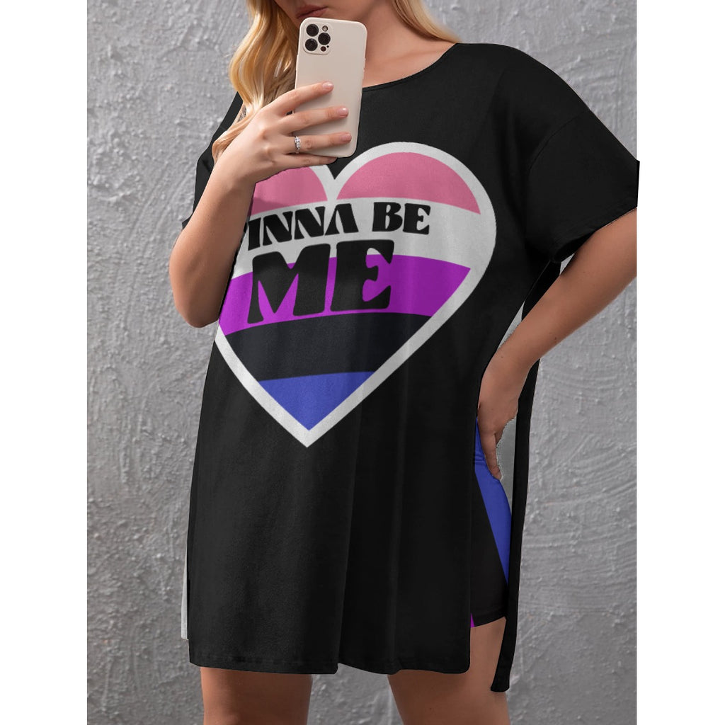 Finna Me - Gender Fluid - shorts set - black