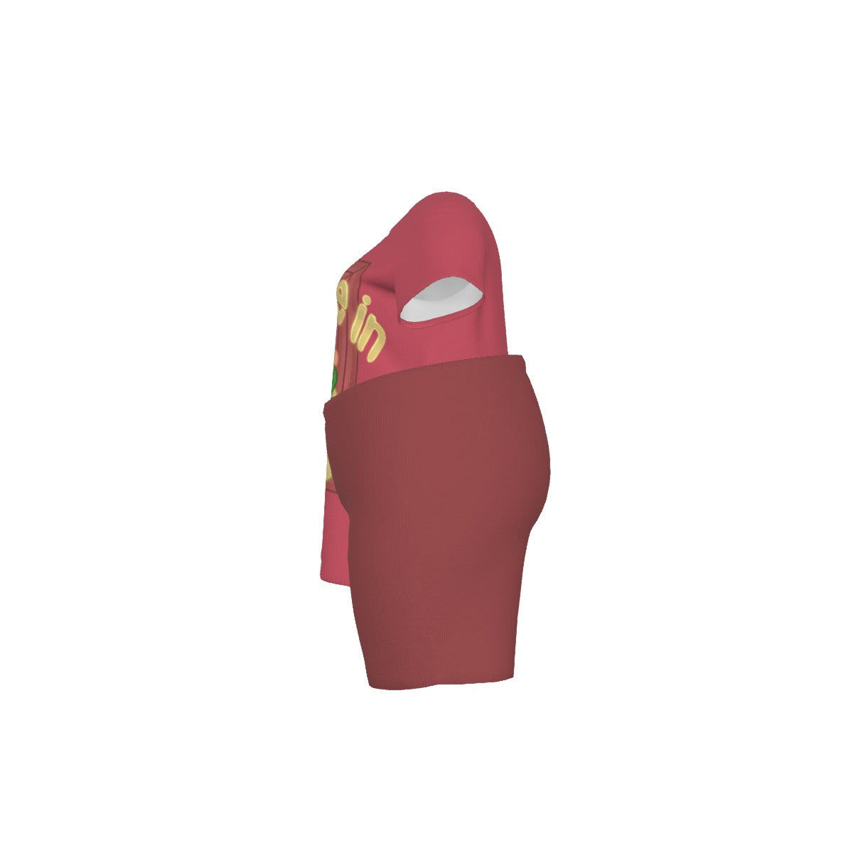 Lemon Me In - shorts set - salmon