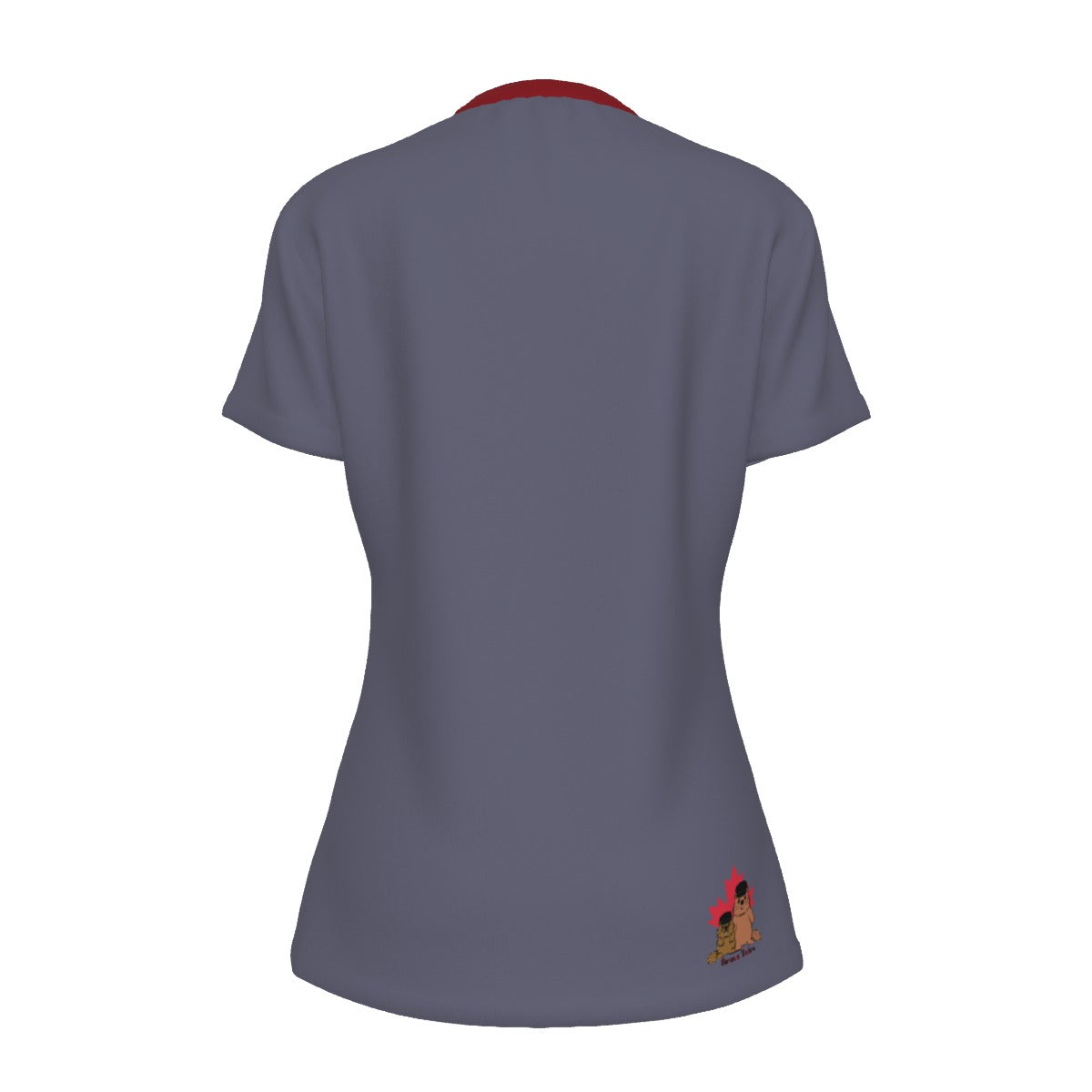D20 of Doom - grey/red -round neck tee