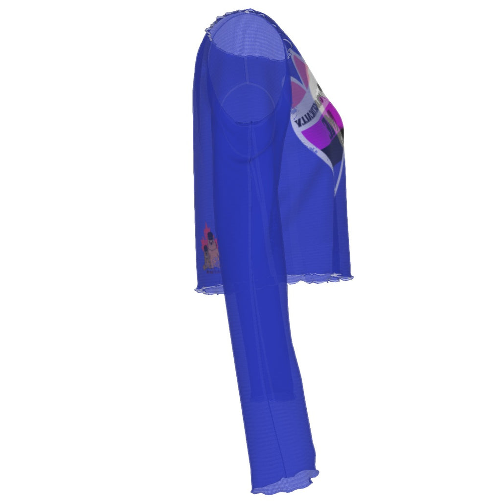 Pride - Gender Fluid - mesh - blue